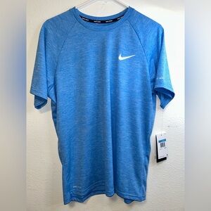 Nike Men's Heather Blue Short Sleeve Tee